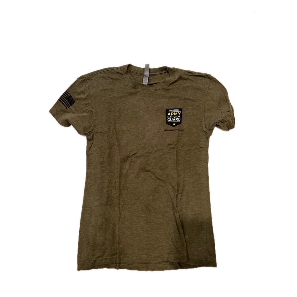 NextLevel Tennessee National Guard Khaki T-Shirt Mens S